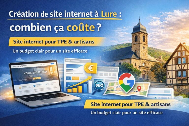 Création de site internet Lure