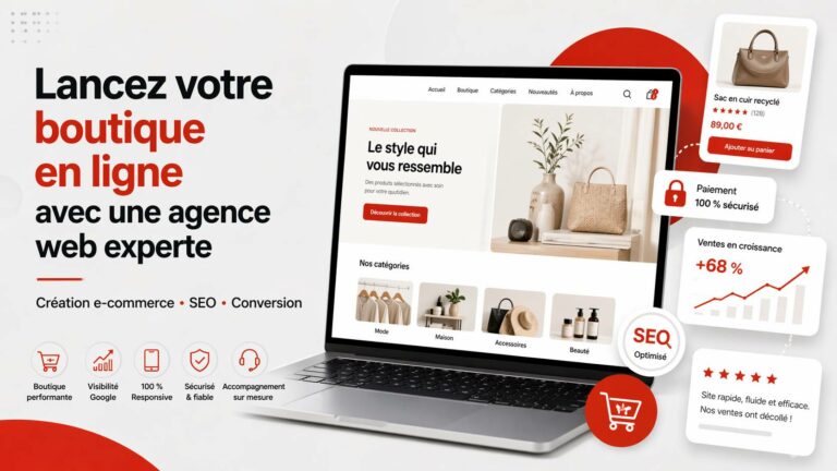 Création de boutique en ligne par Digitalead