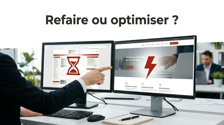 Faut-il optimiser un site ou faire la refonte - Digitalaed